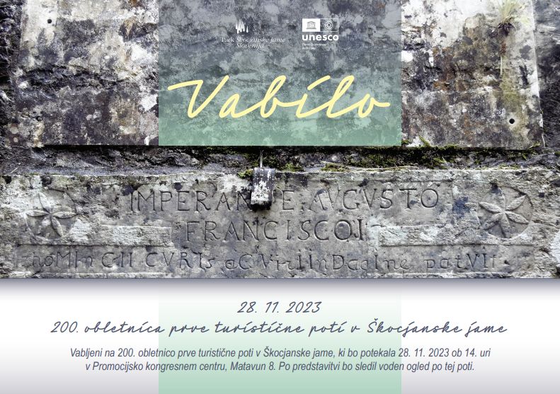 100 let prve turistične poti v Škocjanske jame